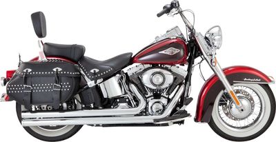 Avgassystem Vance & Hines 2 into-2 Shots Softail 86-17