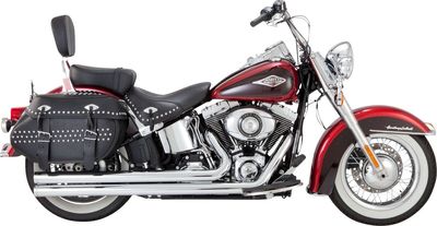 Avgassystem Vance & Hines 2 into-2 Shots Softail 86-17