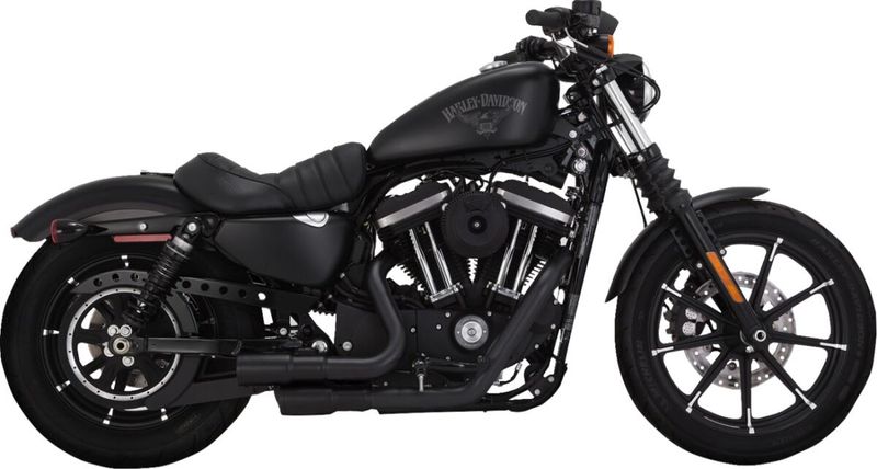 Avgassystem Vance & Hines PCX svart XL Sportster 14-20