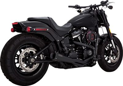 Avgassystem Vance & Hines 2 1 PCX Upsweep svart rostfri