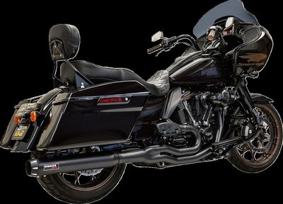 Avgassystem Bassani Xhaust 2 into-1 bak Touring 17-upp
