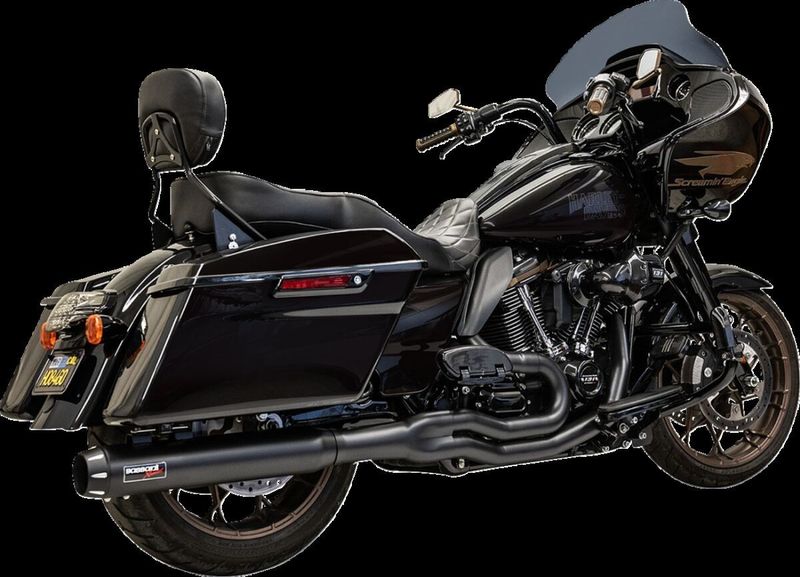 Avgassystem Bassani Xhaust 2 into-1 bak Touring 17-upp