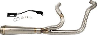 Avgassystem Trask 2 into-1 Assault rostfri Sportster 04-22
