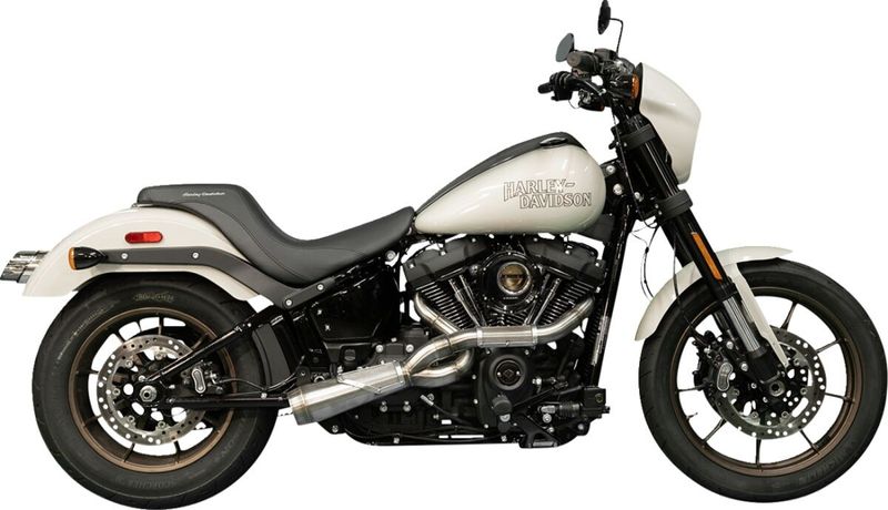 Avgassystem Trask 2 into-1 Sexy rostfri Softail 18-24