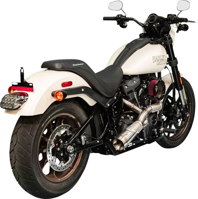 Avgassystem Trask 2 into-1 Sexy rostfri Softail 18-24