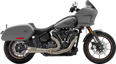 Avgassystem Bassani Xhaust 2 into-1 Ripper Rage kort rostfri Softail 18-24