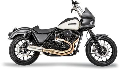 Avgassystem Bassani Xhaust 2 into-1 Bike rostfri stål FXR 85-94