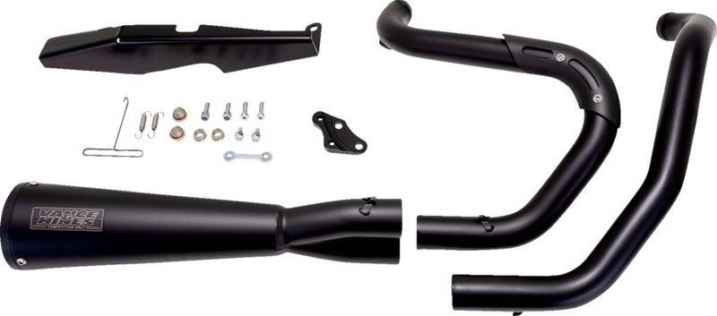 Avgassystem Vance & Hines 2 into-1 Upsweep PCX rostfri svart Sportster 14-22
