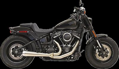 Avgassystem Bassani Xhaust 2 into-1 Rage III rostfri stål Softail 18-upp
