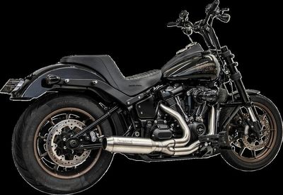 Avgassystem Bassani Xhaust 2 into-1 Superbike rostfri Softail 18-upp