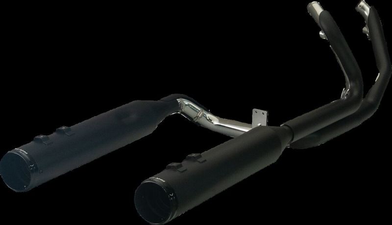 Avgassystem Khrome Werks 2 into-2 Dominator 2-2 Race Touring 09-16 svart