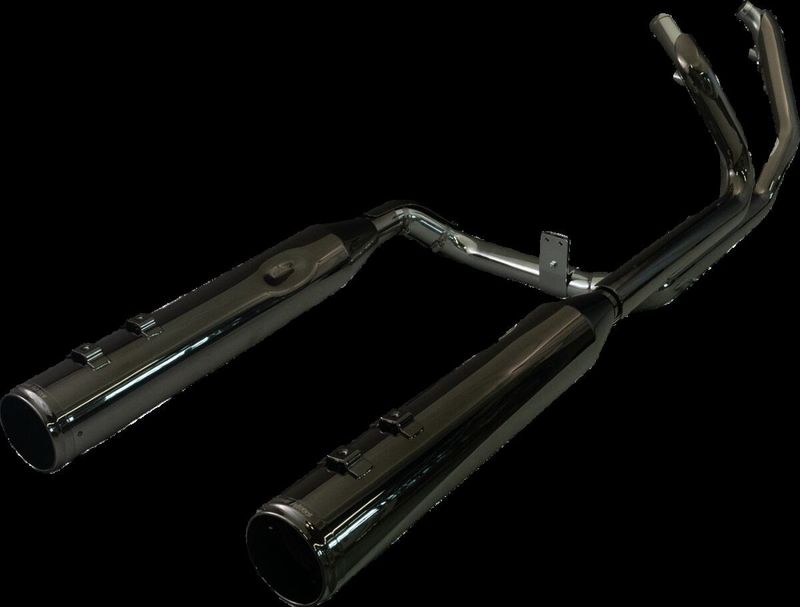 Avgassystem Khrome Werks 2 into-2 Dominator Eclipse Touring 09-16