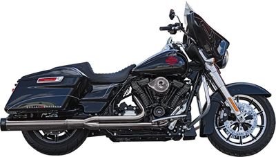 Avgassystem S&S 2 into-1 Sidewinder krom Touring 17-24