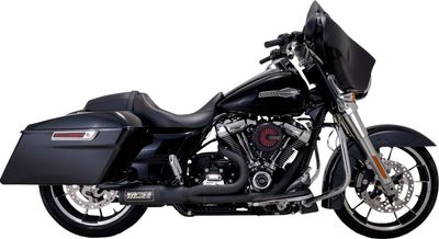 Avgassystem Vance & Hines 2 into-1 PCX Touring 17-24 svart