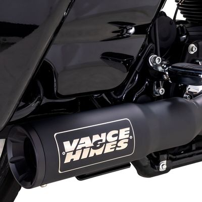 Avgassystem Vance & Hines 2 into-1 PCX Touring 17-24 svart