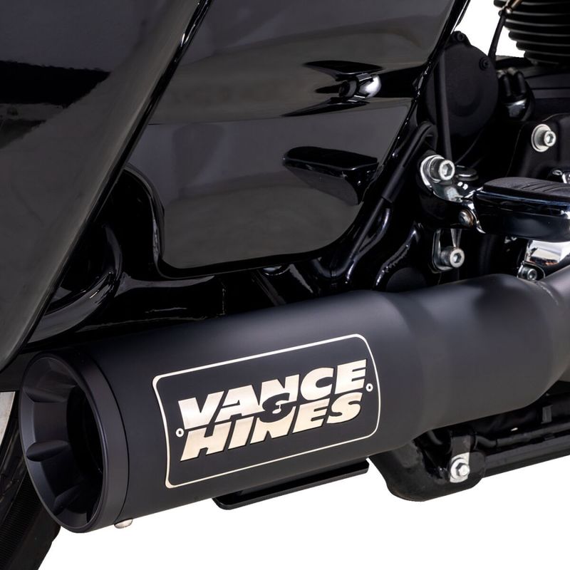 Avgassystem Vance & Hines 2 into-1 PCX Touring 17-24 svart