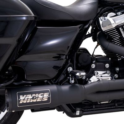 Avgassystem Vance & Hines 2 into-1 PCX Touring 17-24 svart