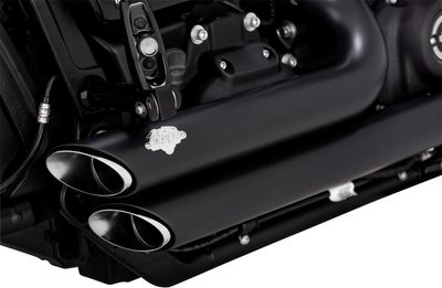 Avgassystem Vance & Hines PCX Softail 18-upp svart