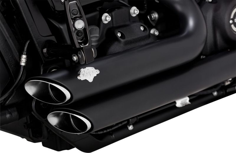 Avgassystem Vance & Hines PCX Softail 18-upp svart