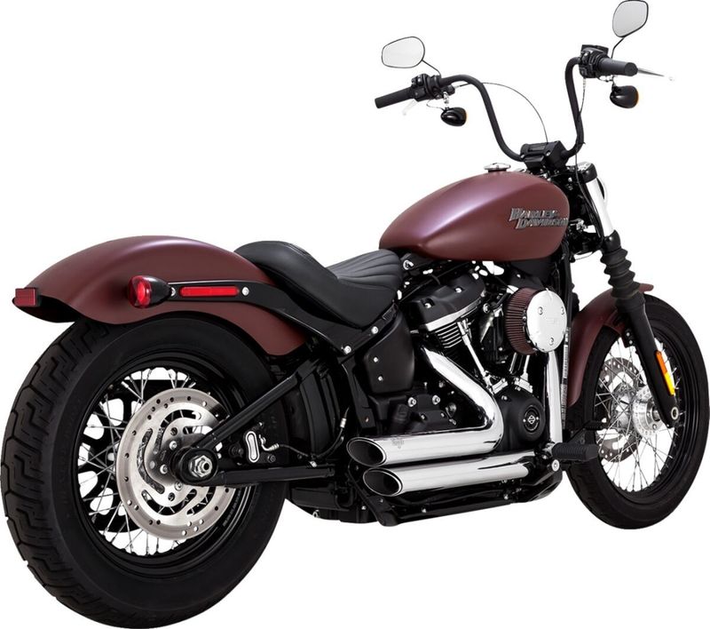 Avgassystem Vance & Hines PCX Softail 18-upp krom