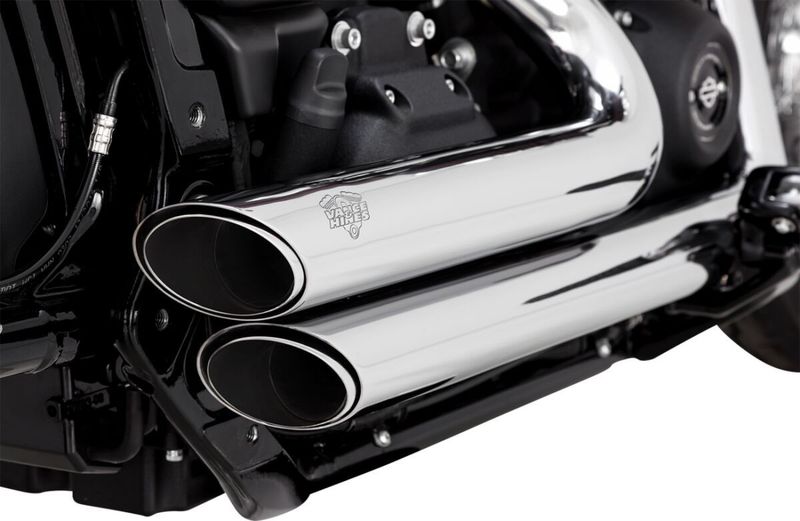 Avgassystem Vance & Hines PCX Softail 18-upp krom