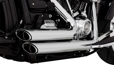 Avgassystem Vance & Hines Softail 18-upp krom