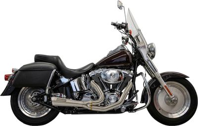 Avgassystem Bassani Xhaust 2 into-1 Ripper Softails Softail 86-17 rostfri