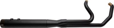 Avgassystem S&S 2 into-1 Sidewinder Touring 07-16 svart