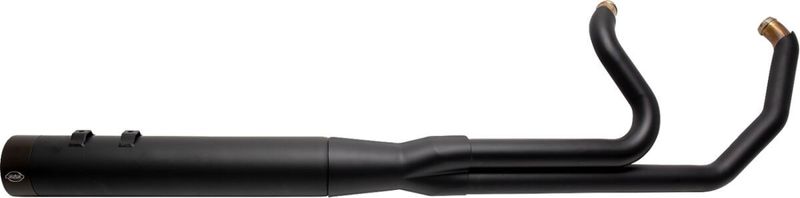 Avgassystem S&S 2 into-1 Sidewinder Touring 07-16 svart