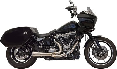 Avgassystem Bassani Xhaust 2 into-1 Ripper W/megaphone 2-1 krom Softail 21-upp