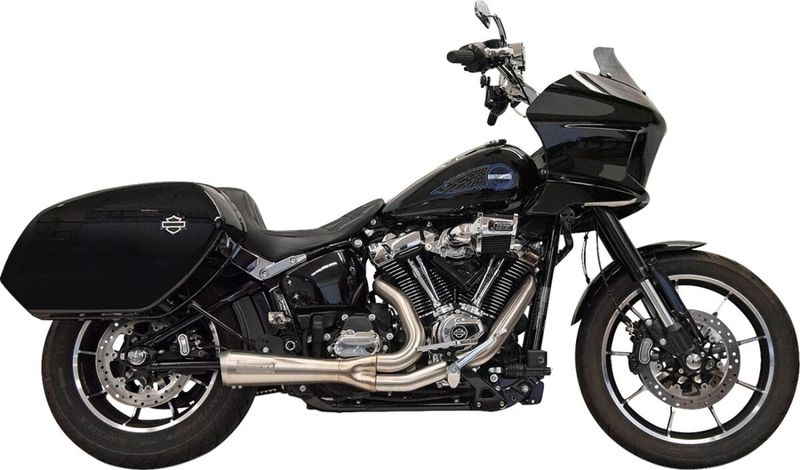 Avgassystem Bassani Xhaust 2 into-1 Ripper 2-1 rostfri Softail 21-upp