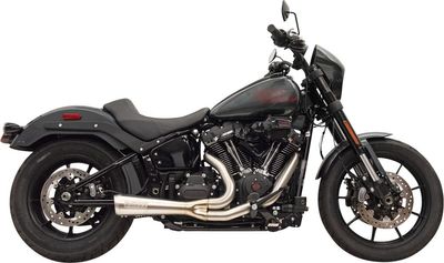 Avgassystem Bassani Xhaust 2 into-1 Ripper 2-1SHORT rostfri Softail 18-upp