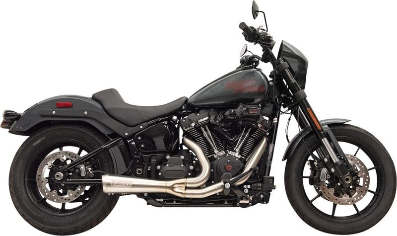 Avgassystem Bassani Xhaust 2 into-1 Ripper 2-1SHORT rostfri Softail 18-upp