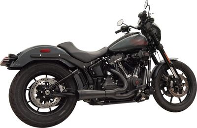 Avgassystem Bassani Xhaust 2 into-1 Ripper 49 State Softail 18-upp svart