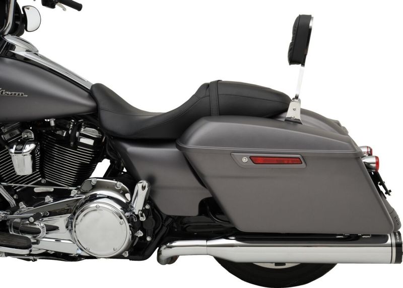 Avgassystem Khrome Werks 2 into-1-into-2 Dominator-SR Touring 17-upp, Softail 24 krom
