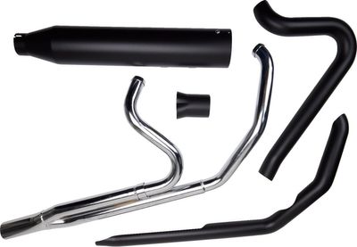 Avgassystem Khrome Werks 2 into-1 Outlaw-SR Touring 09-16 svart