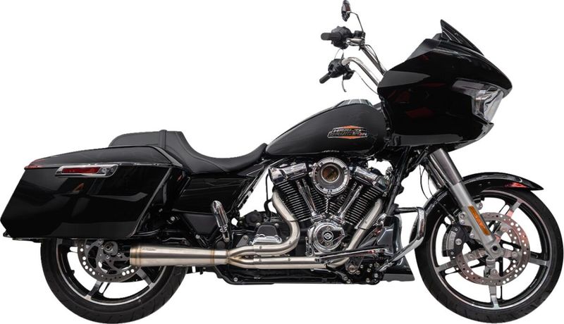Avgassystem Trask 2 into-1 Assault rostfri Touring 26-upp