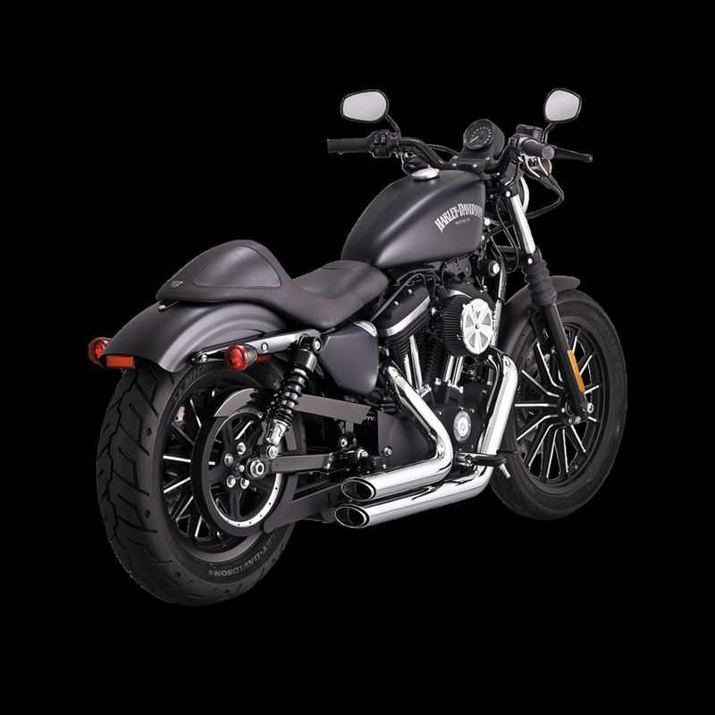 Avgassystem Vance & Hines krom Softail 86-09