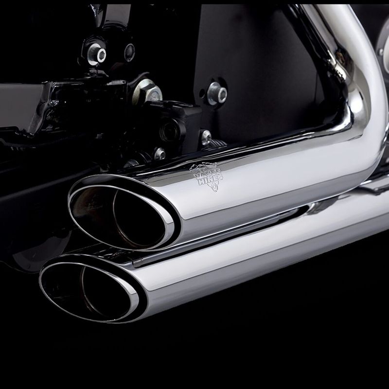 Avgassystem Vance & Hines krom Softail 86-09