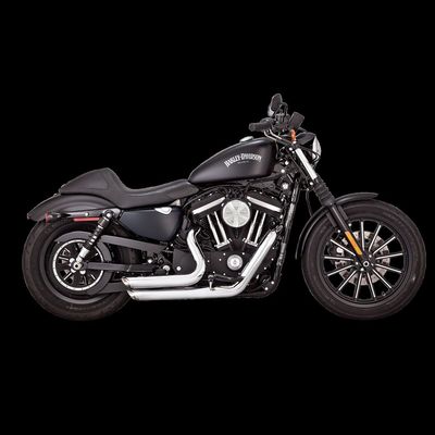 Avgassystem Vance & Hines krom Softail 86-09