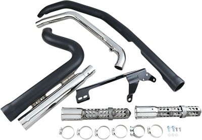 Avgassystem Cobra Speedster 909 Sportster 07-13 svart