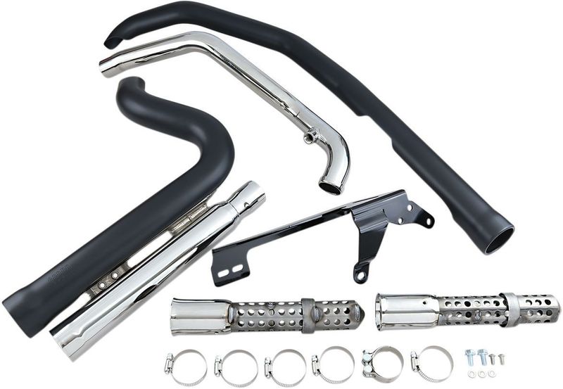 Avgassystem Cobra Speedster 909 Sportster 07-13 svart