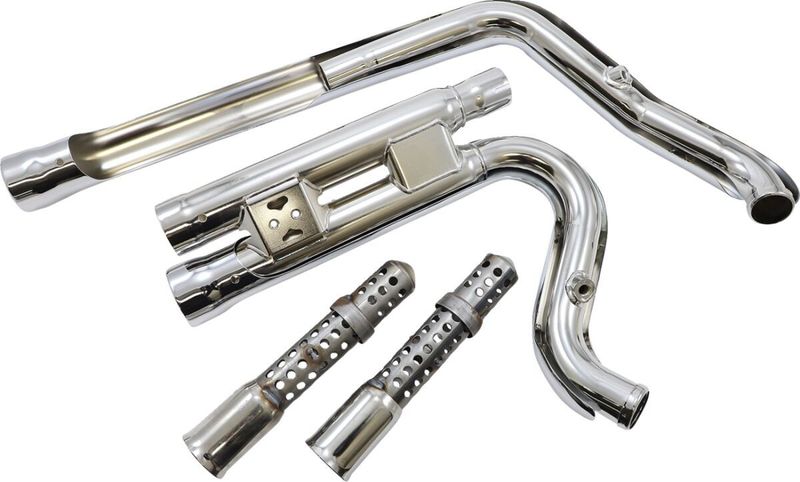 Avgassystem Cobra Speedster 909 Dyna 12-17 krom