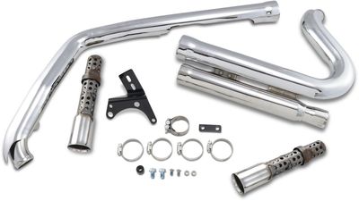 Avgassystem Cobra Speedster 909 Dyna 06-11 krom