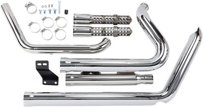 Avgassystem Cobra Speedster 909 svart Softail 12-17