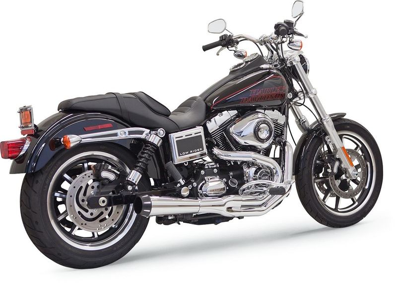 Avgassystem Bassani Xhaust Rage II Mega 2 Dyna 91-17 krom