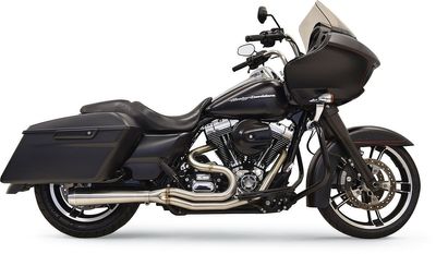 Avgassystem Bassani Xhaust Rage III 2 1 rostfri stål Touring 07-16, Softail 07