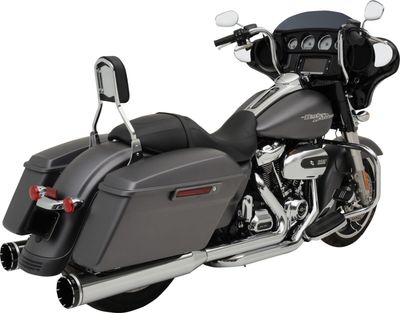 Avgassystem Khrome Werks 2 into-2 Dominator krom Touring 17-24