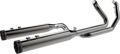 Avgassystem Khrome Werks 2 into-2 Dominator Eclipse High Performance Touring 17-upp