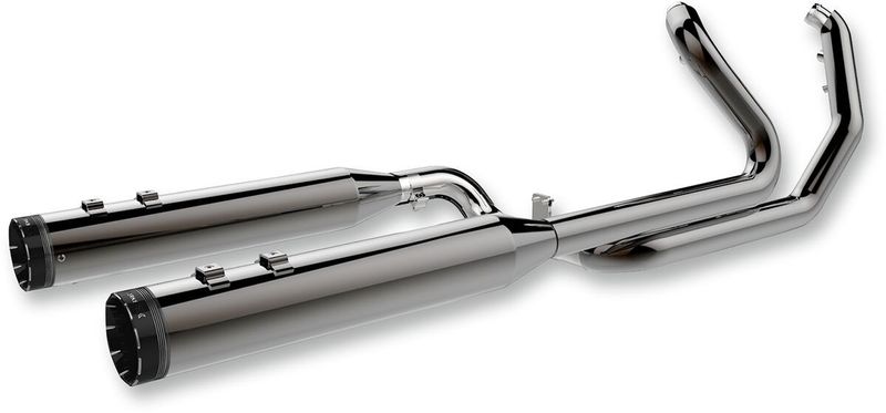 Avgassystem Khrome Werks 2 into-2 Dominator Eclipse High Performance Touring 17-upp